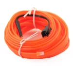 Світлодіодний гнучкий неон з інвертором (драйвером) 3 метра Помаранчевий - Зображення 3