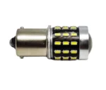 Світлодіодна лампа з цоколем 1156 BA15s P21W 54 SMD 3014 12V Біла з драйвером - Зображення 2