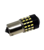 Світлодіодна лампа з цоколем 1156 BA15s P21W 54 SMD 3014 12V Біла з драйвером ПРЕМІУМ - Зображення 5