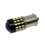 Світлодіодна лампа з цоколем 1156 BA15s P21W 54 SMD 3014 12V Біла з драйвером ПРЕМІУМ - Зображення 4