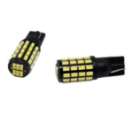 Світлодіодна лампа Т10 W5W 54 SMD 3014 з драйвером 12V Біла - Зображення 4