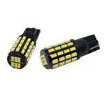 Світлодіодна лампа Т10 W5W 54 SMD 3014 з драйвером 12V Біла
