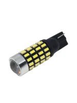 Світлодіодна лампа Т10 W5W 54 SMD 3014 12V Біла з лінзою і драйвером - Зображення 2