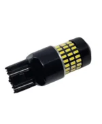 Світлодіодна лампа 7443 T20 W21/5W W3x16q 78SMD 3014 12V з лінзою і драйвером Біла ПРЕМІУМ - Зображення 2