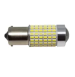 Светодиодная лампа с цоколем 1156 BA15s P21W 144 SMD 3014 с линзой и драйвером ПРЕМІУМ - Зображення 3