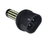 Світлодіодна лампа з цоколем H27 (880) 78SMD 3014 12-24V з лінзою Білий - Зображення 5
