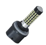 Світлодіодна лампа з цоколем H27 (880) 78SMD 3014 12-24V з лінзою Білий - Зображення 2