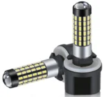 Світлодіодна лампа з цоколем H27 (880) 78SMD 3014 12-24V з лінзою Білий - Зображення 7