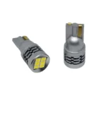 Світлодіодна лампа Т10 W5W 6SMD 3020 9-18V з обманкою Біла - Зображення 3
