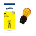 Галогенна лампа NARVA 17948 P27/7W 12V 27/7W W2,5x16q 3157 NA AMBER