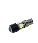 Світлодіодна лампа Т10 (W5W)  5050 + 1COB з обманкою 12V Білий - Зображення 4