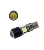 Світлодіодна лампа Т10 (W5W)  5050 + 1COB з обманкою 12V Білий