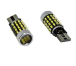 Світлодіодна лампа Т10 W5W 54SMD 3014 з обманкою, драйвером і лінзою 12V Білий - Зображення 2
