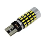 Світлодіодна лампа Т10 W5W 54SMD 3014 з обманкою, драйвером і лінзою 12V Білий - Зображення 3