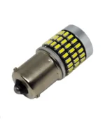 Светодиодная лампа с цоколем 1156 78 SMD 3014 12V з лінзою і драйвером Белый - Зображення 2