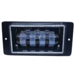 Світлодіодні протитуманні фари 7 лінз Led ПТФ 6D ВАЗ 2110, 2111, 2112, 2114, 2115 Біла МЕТАЛ - Зображення 6