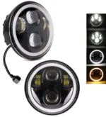 Універсальна світлодіодна LED фара 5,75 дюймів Led DRL лід фара оптика DRL ДХО 1 шт. - Зображення 2