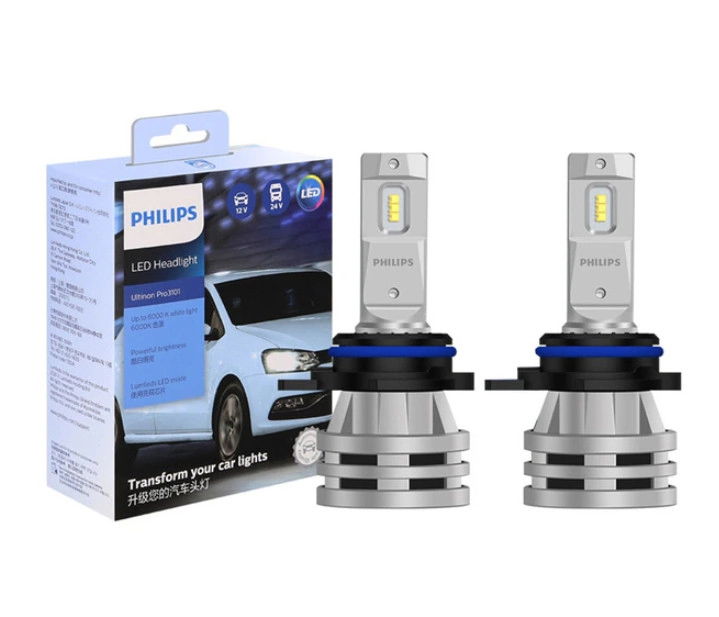 4604677307_avtomobilni-svitlodiodni-lampi Автомобільні світлодіодні лампи з цоколем HIR2 PHILIPS LED 11012U3101X2 12-24V 24W 6000К - Зображення 1