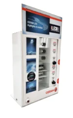 Демонстраційна шафа для автомобільних ламп OSRAM Led W5W C5W, стенд для перевірки ламп 35*19,5*7,5 см - Зображення 3