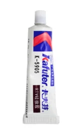 Клей-герметик силіконовий Kafuter K-5905 45г безкислотний Прозорий - Зображення 4