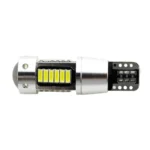 Світлодіодна лампа Т10 W5W 30 SMD 4014 з обманкою, драйвером та лінзою 12V Біла - Зображення 4