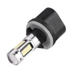 Світлодіодна лампа з цоколем H27 (880) 30SMD 4014 12V з лінзою, обманкою та драйвером Біла - Зображення 2