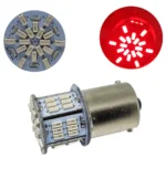 Світлодіодна лампа з цоколем 1156 BAU15s PY21W 54SMD 3014 12V Червона