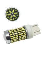 Світлодіодна лампа 7443 144SMD 3014 12V з драйвером Біла