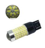 Світлодіодна лампа 7443 144SMD 3014 12V з драйвером Біла