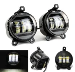 Світлодіодна противотуманная балка, додаткова фара Led кругла ВАЗ 2170, 2171, 2172, 2173 Priora, Газель