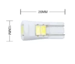 Світлодіодна лампа Т10 (W5W) 6SMD 5630 керамічна 12V Білий - Зображення 5