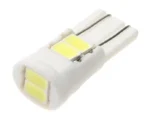 Світлодіодна лампа Т10 (W5W) 6SMD 5630 керамічна 12V Білий
