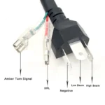 Універсальні світлодіодні led фари 5,75 дюймів Led DRL лід фари оптика DRL ДХО - Зображення 5