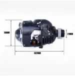 Bi-LED лінза 2,5 дюйми 5000K ZY2 комплект - Зображення 5