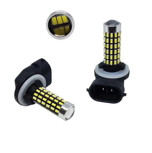 4665883830_svitlodiodna-lampa-z Світлодіодна лампа з цоколем H27 (881) 78SMD 3014 12V Білий - Зображення 1
