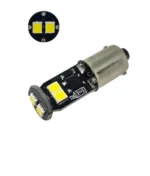 Світлодіодна лампа T4W BA9S 6SMD 2835 15W Біла 12V драйвер, біполярна
