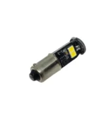 Світлодіодна лампа T4W BA9S 6SMD 2835 15W Біла 12V драйвер, біполярна - Зображення 2