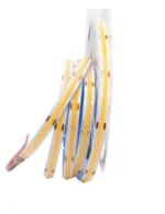 Світлодіодна стрічка COB 320DT X8 10W/м 900LM 3000K 12V Теплий Білий самоклеюча 1 метр - Зображення 2