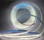 Світлодіодна стрічка COB 320DT X8 10W/м 900LM 6500K 12V Холодний Білий самоклеюча 1 метр - Зображення 3