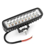 Світлодіодна двокольорова балка, додаткова фара 18LED 54W 5400Lm 10-30V біло-жовтий - Зображення 2