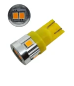 Світлодіодна лампа Т10 (W5W) 6 SMD 5630 12V 300Lm Жовта