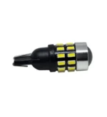 Світлодіодна лампа Т10 (W5W) 30 SMD 3014 з драйвером та лінзою 12V Білий - Зображення 2