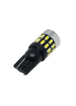 Світлодіодна лампа Т10 (W5W) 30 SMD 3014 з драйвером та лінзою 12V Білий - Зображення 3