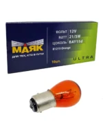 Автомобільна лампа Маяк PY21/5W BAY15d 12V 81215 ORANGE ULTRA