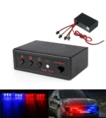 Блок управління ДХО або габаритами з ефектом стробоскоп 4 виходи Стробоскоп контролер для Led трирежимний