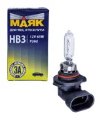 Автомобільна лампа Маяк HB3 9005 12V 65W P22d 59005