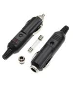 Штекер в прикурювач із запобіжником та індикатором LED - Зображення 2