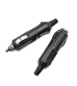 Штекер в прикурювач із запобіжником та індикатором LED