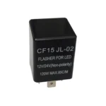Реле поворотів для світлодіодних LED ламп 3-х контактне біполярне 12-24V CF15 JL-02 - Зображення 2