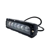 Світлодіодна балка (додаткова фара) 6 лінз 10-30V 6000K Ближнє світло Біле 159*54мм - Зображення 3